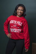 North Pole University Graphic Sweatshirt